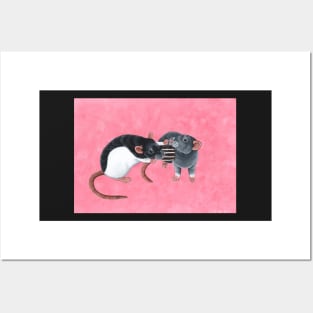 Rats with Chocolate Posters and Art